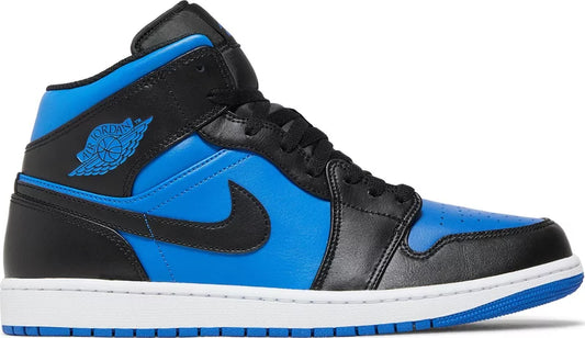 Air Jordan 1 Mid "Black / Royal Blue"