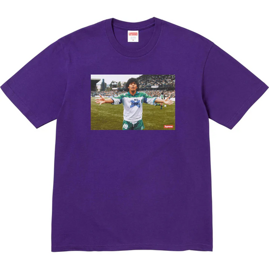 Supreme Maradona Tee "Purple"