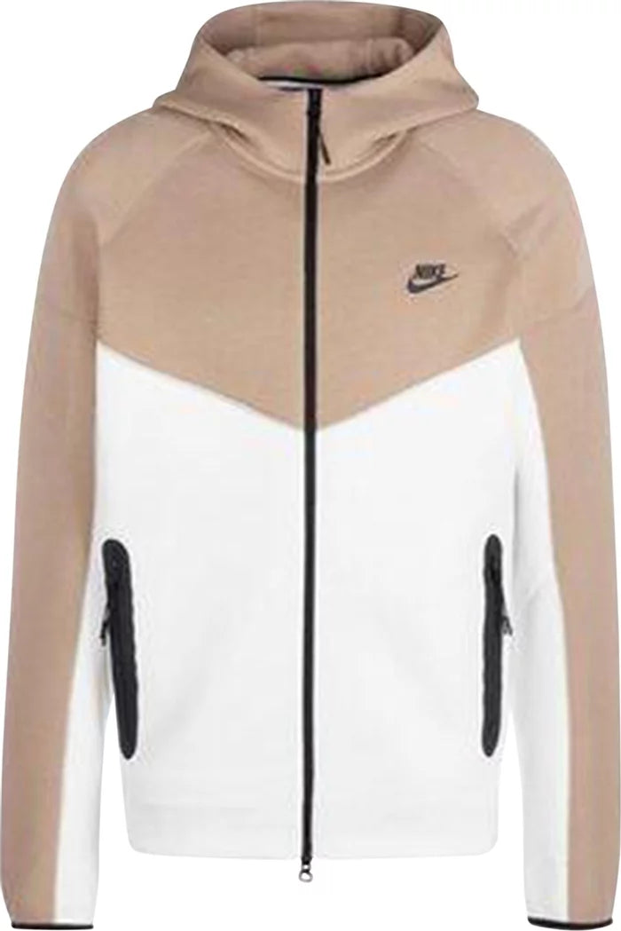 Nike Tech Fleece Windrunner "Summit White / Khaki"