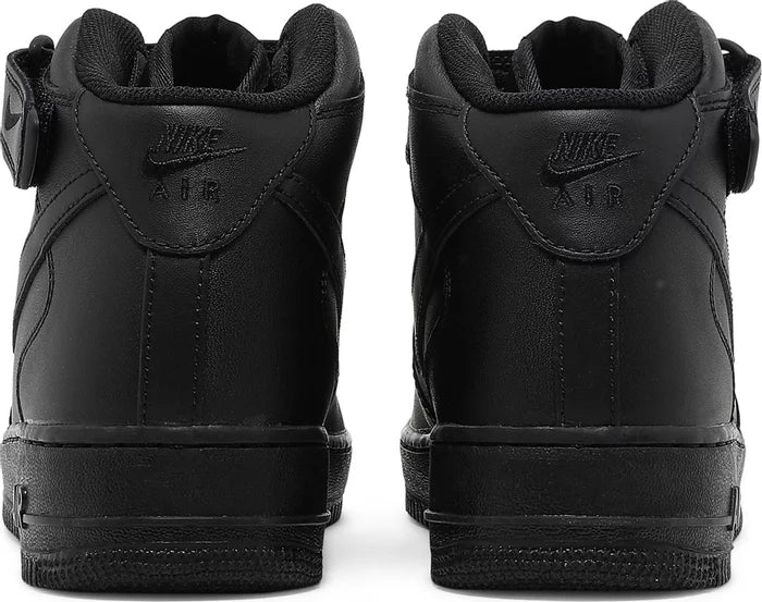 Nike Air Force 1 Mid "Triple Black"