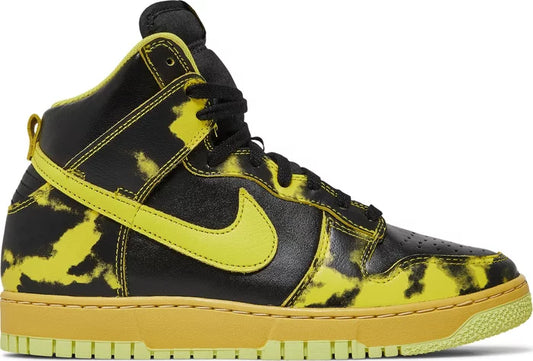 Nike Dunk High 1985 "Yellow Acid Wash"