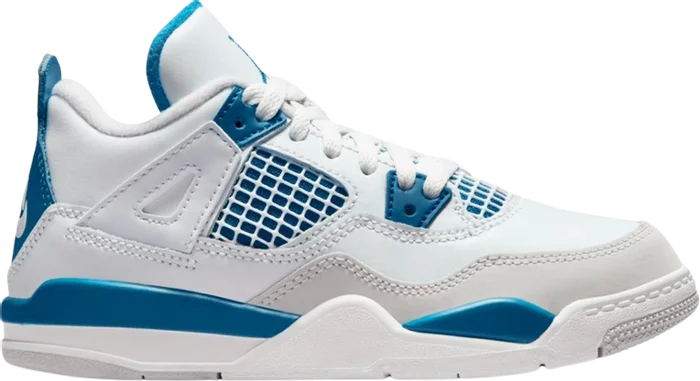 Preschool Air Jordan 4 "Military Blue" 2024