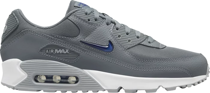 Nike Air Max 90 Jewel "Cool Grey / Deep Royal