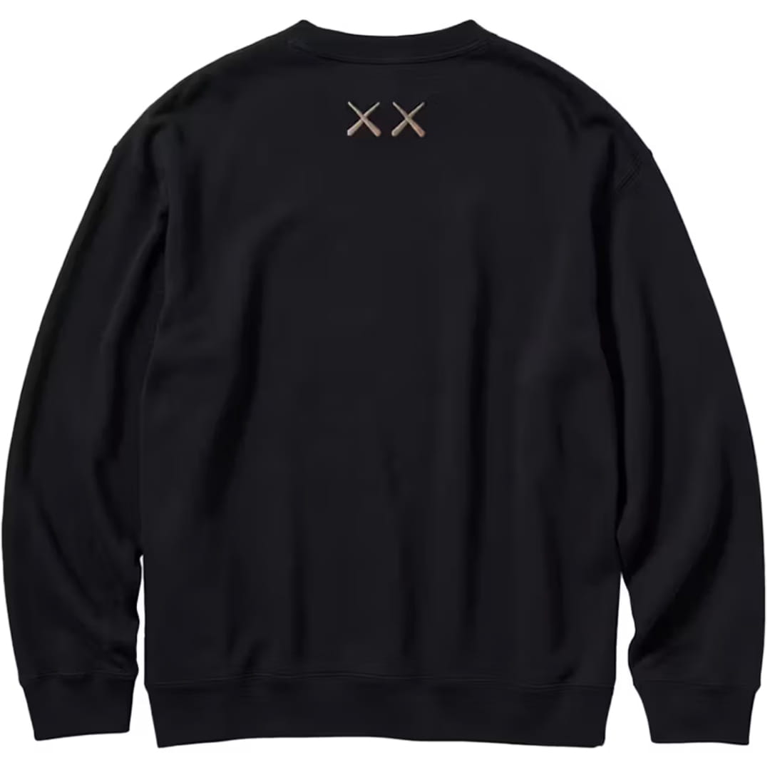 Kid's KAWS x Uniqlo Longsleeve Sweatshirt "Black"