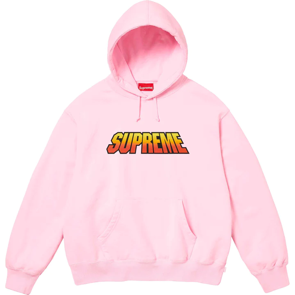 Supreme Gradient Hooded Sweatshirt "Pink"