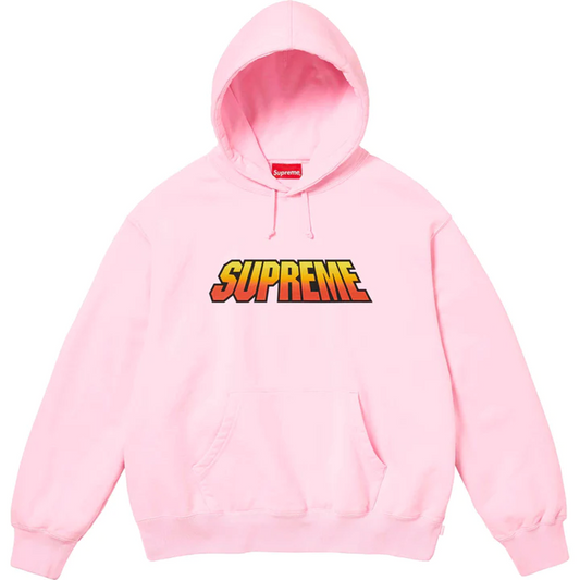 Supreme Gradient Hooded Sweatshirt "Pink"