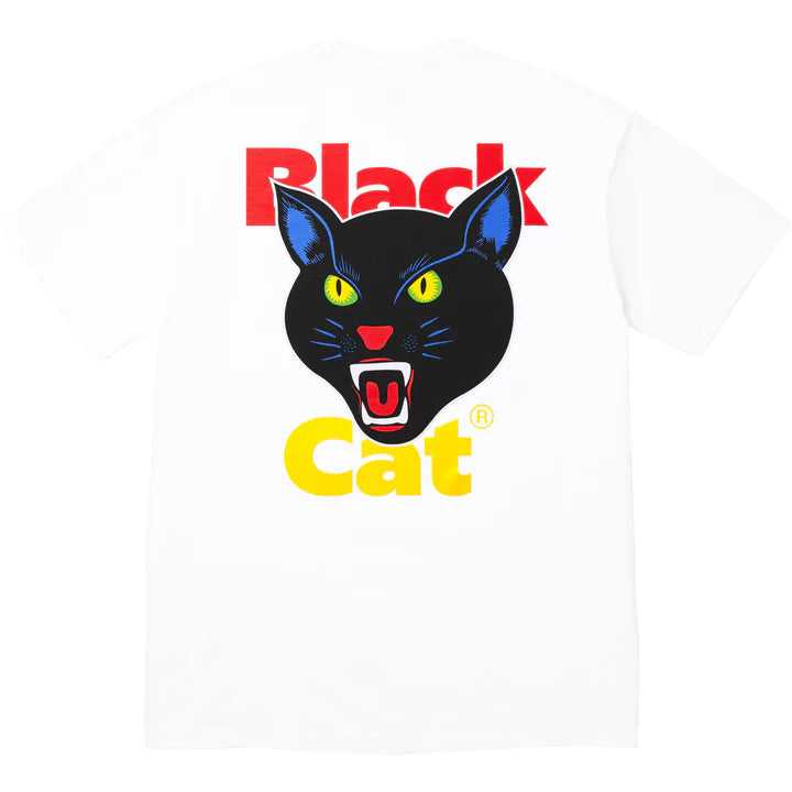 Supreme Black Cat Tee "White"