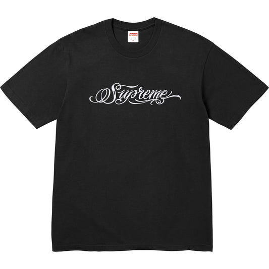 Supreme Script Tee "Black"