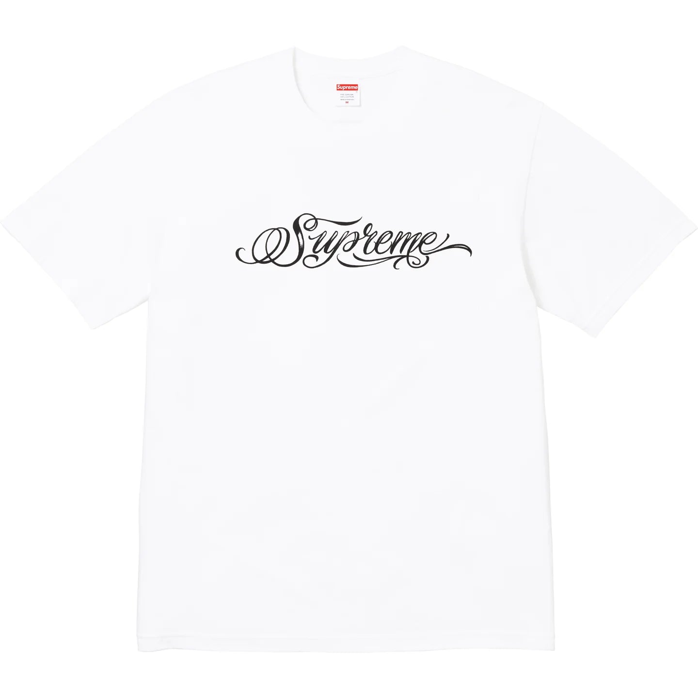 Supreme Script Tee "White"