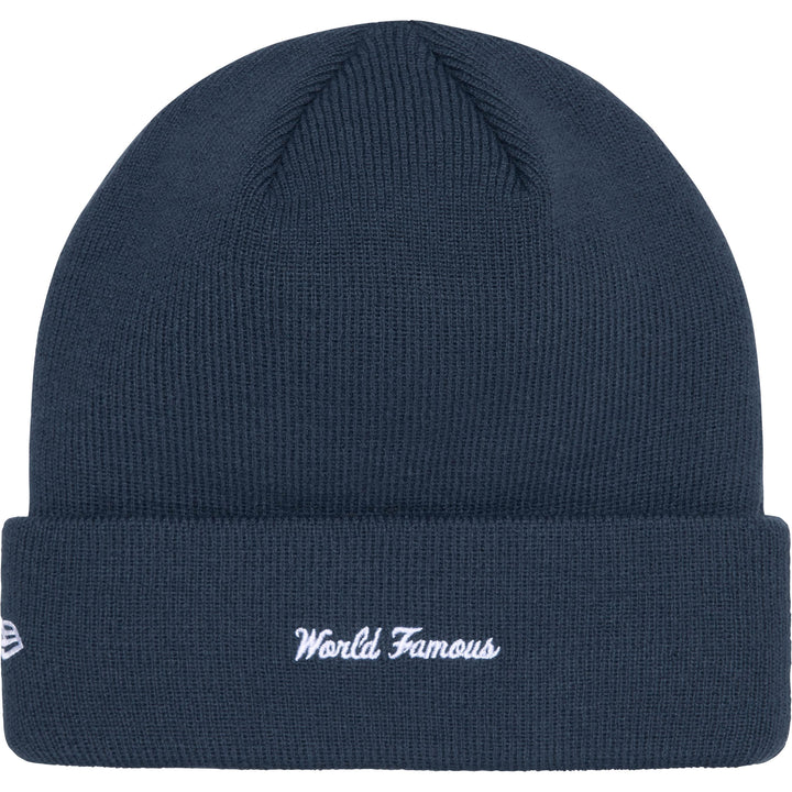 Supreme New Era Box Logo Beanie "Navy" FW24