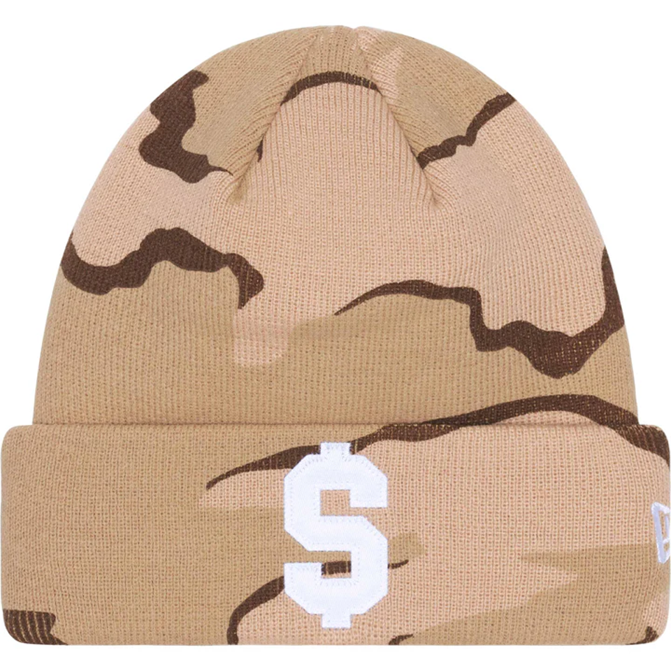 Supreme New Era $ Beanie "Desert Camo"