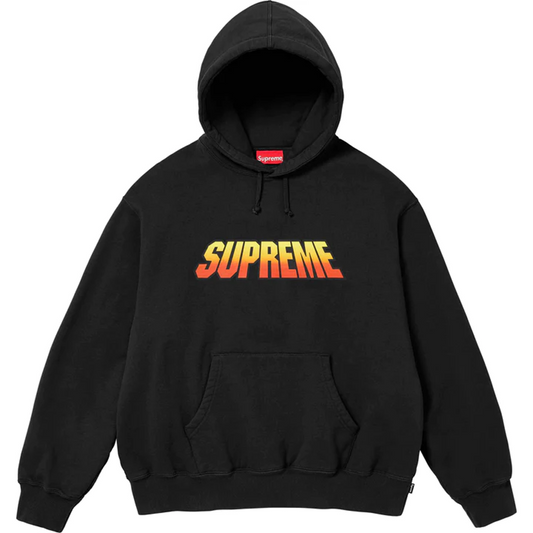 Supreme Gradient Hooded Sweatshirt "Black"