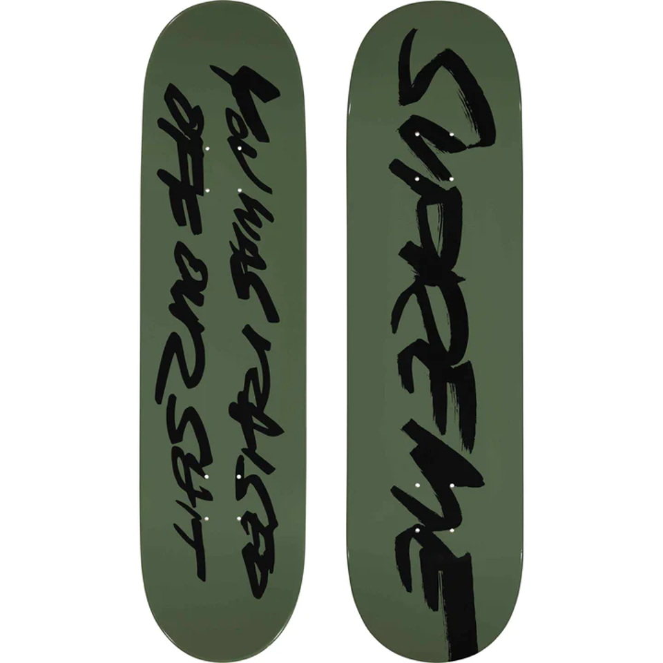 Supreme Futura Skateboard "Olive"