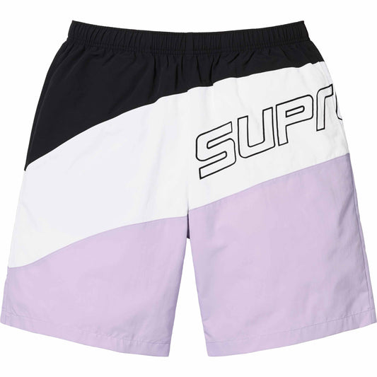 Supreme Curve Nylon Shorts "Light Purple"