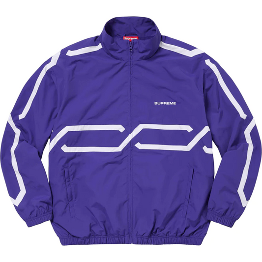 Supreme Inset Link Track Jacket "Purple"