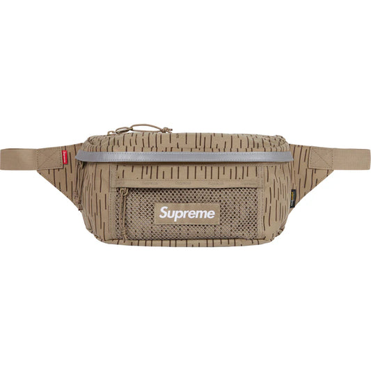 Supreme Waist Bag "Tan Raindrop" FW24