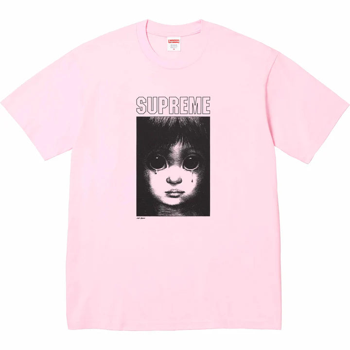 Supreme Margaret Keane Teardrop Tee "Light Pink"